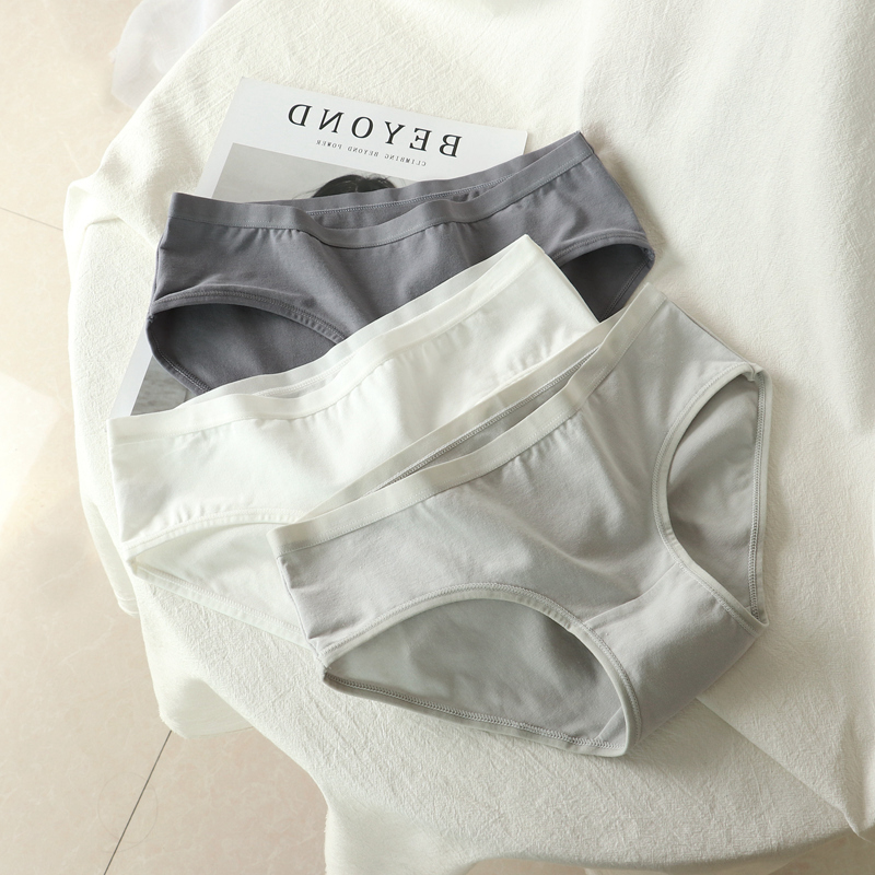 新款内裤女士全棉纯棉抗菌无痕透气中腰少女日系薄款女生短裤裤头,女士内衣/男士内衣/家居服,女三角裤,淘宝优惠券,粉丝福利购,淘宝优惠卷