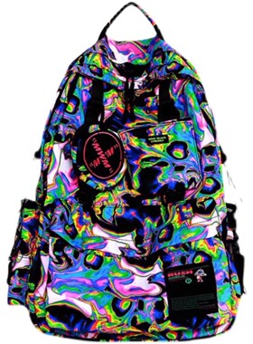 MM2023冬新款木村井泓ooxoo潮牌镭射个性INS潮流学生包双肩包背包