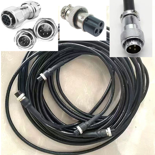 智能张拉机专用航空信号线公母头传感器专用接头智能千斤顶数据线