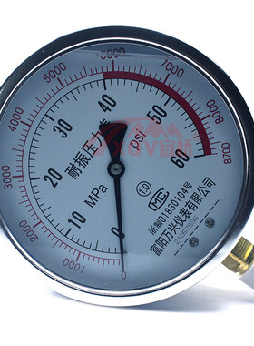 油泵ZB4-500抗震防震油表压力表