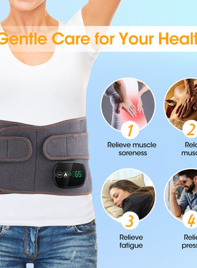 Heating Pad with Massager for Back Pain Relief,Heating Waist