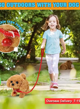 Electronic Interactive Dog - Walking, Barking, Tail Wagging