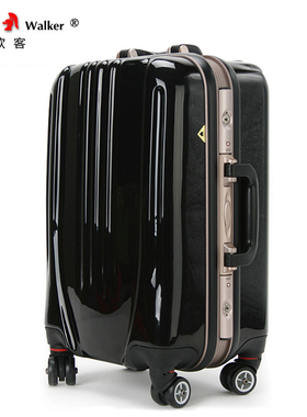 清仓正品LEGEND WALKER欧客海关锁加厚铝框万向轮拉杆旅行托运箱