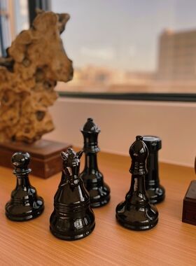 国际象棋家居商务陶瓷装饰欧式