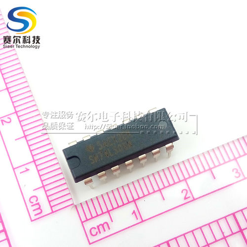 74LS06 SN74LS06N 逻辑芯片 缓冲器/驱动器 六路反相 TI全新原装