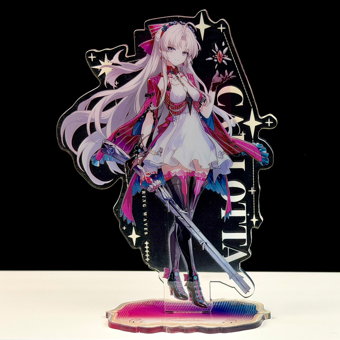 珂莱塔同人周边鸣潮亚克力立牌桌面摆件谷子F063