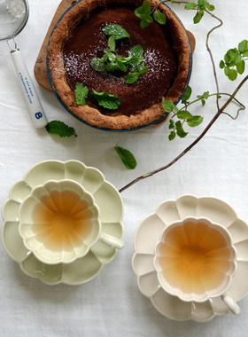 日本进口 Studio M' 复古简约陶瓷Dore茶壶咖啡杯英式下午茶 送礼