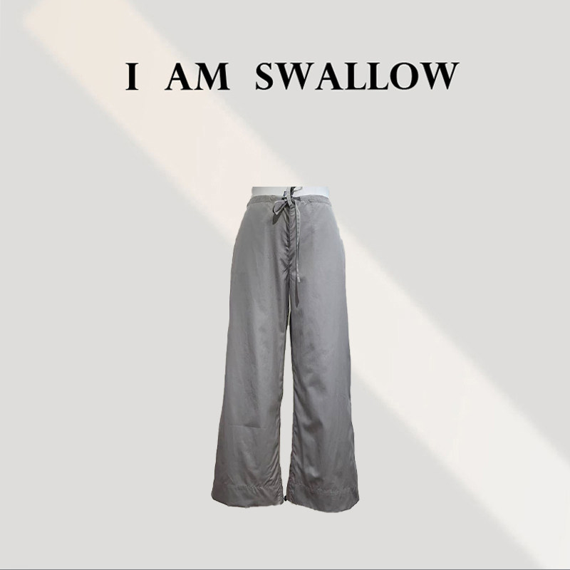 【A/M Swallow】100匹马棉滑溜裤休闲长裤W-1039#725