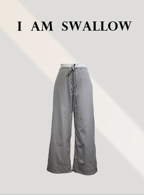 【A/M Swallow】100匹马棉滑溜裤休闲长裤W-1039#725