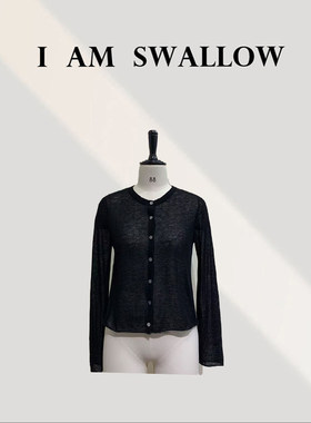 【A/M Swallow】水溶羊毛长袖开衫外套W-1051#997