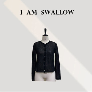 【A/M Swallow】水溶羊毛长袖开衫外套W-1051#997