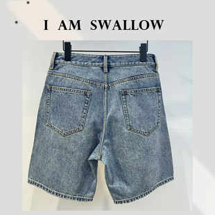 【A/M Swallow】百慕大牛仔短裤Y8803#1580