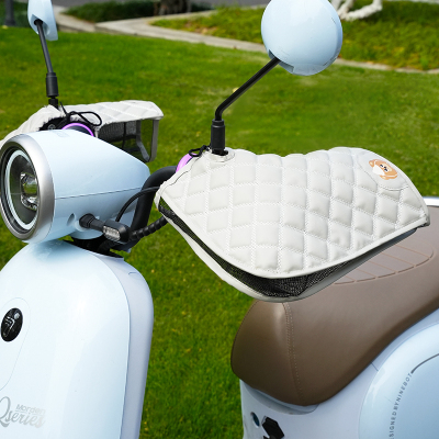 电动车防晒手套夏季防水防风电瓶摩托车遮阳把手套护罩新款车把套