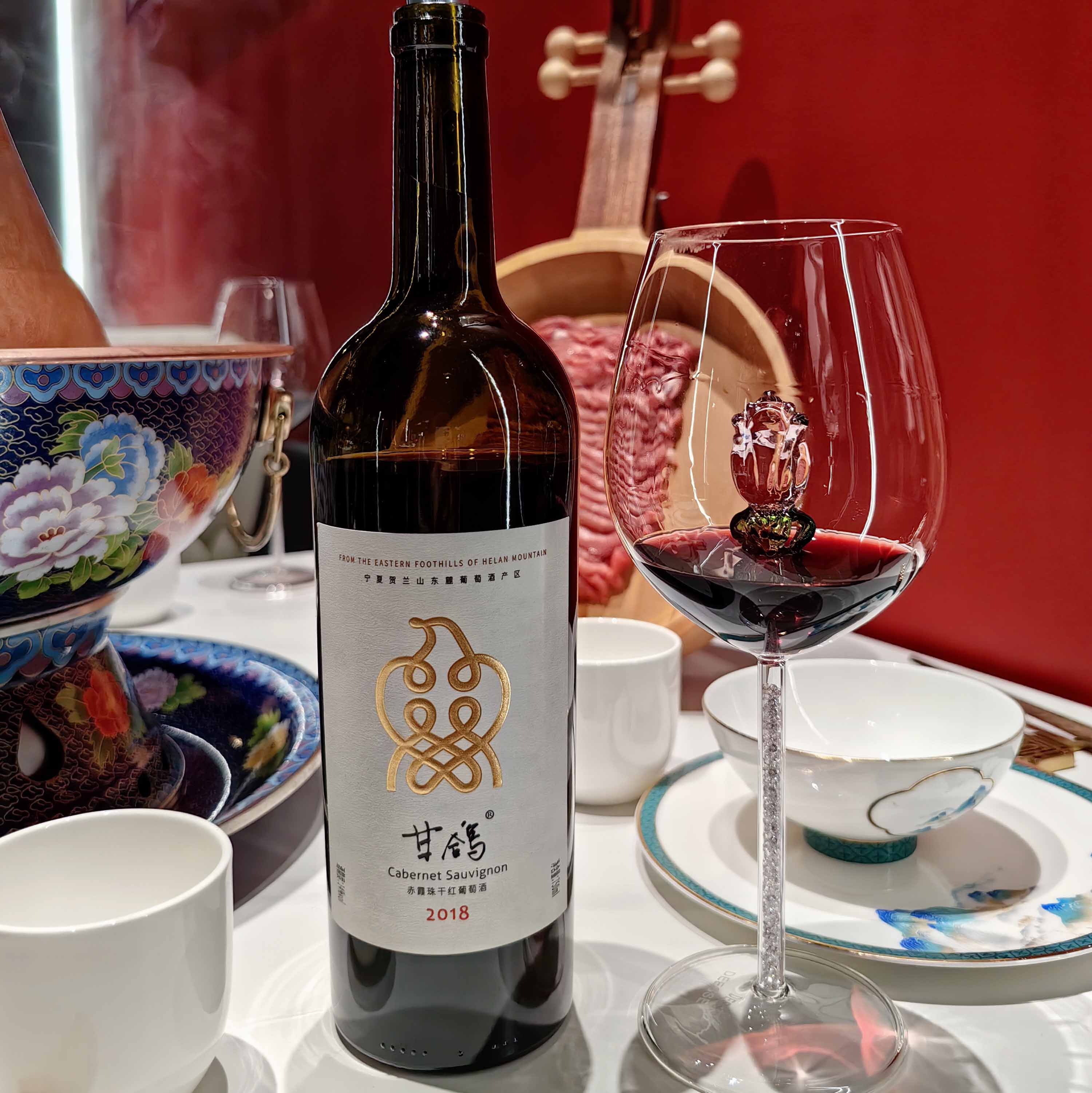 宁夏贺兰山赤霞珠干红国产精品酒