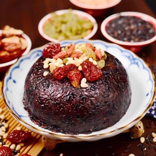 常熟特产圣百合血糯米八宝饭 黄油血糯米豆沙/流心奶黄方便米饭