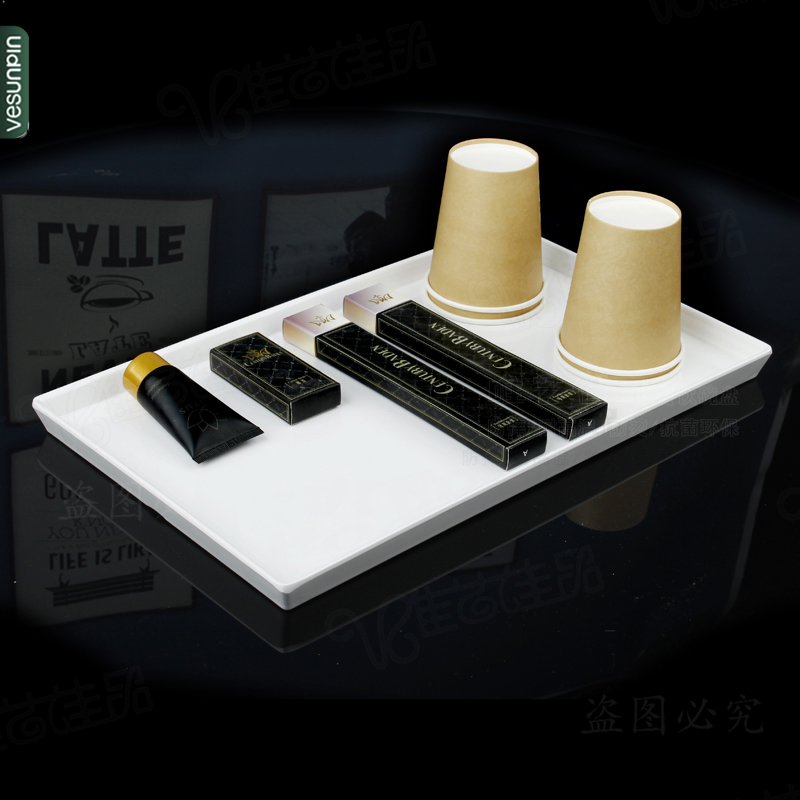 嘉宝密胺水壶托盘长方形快餐盘