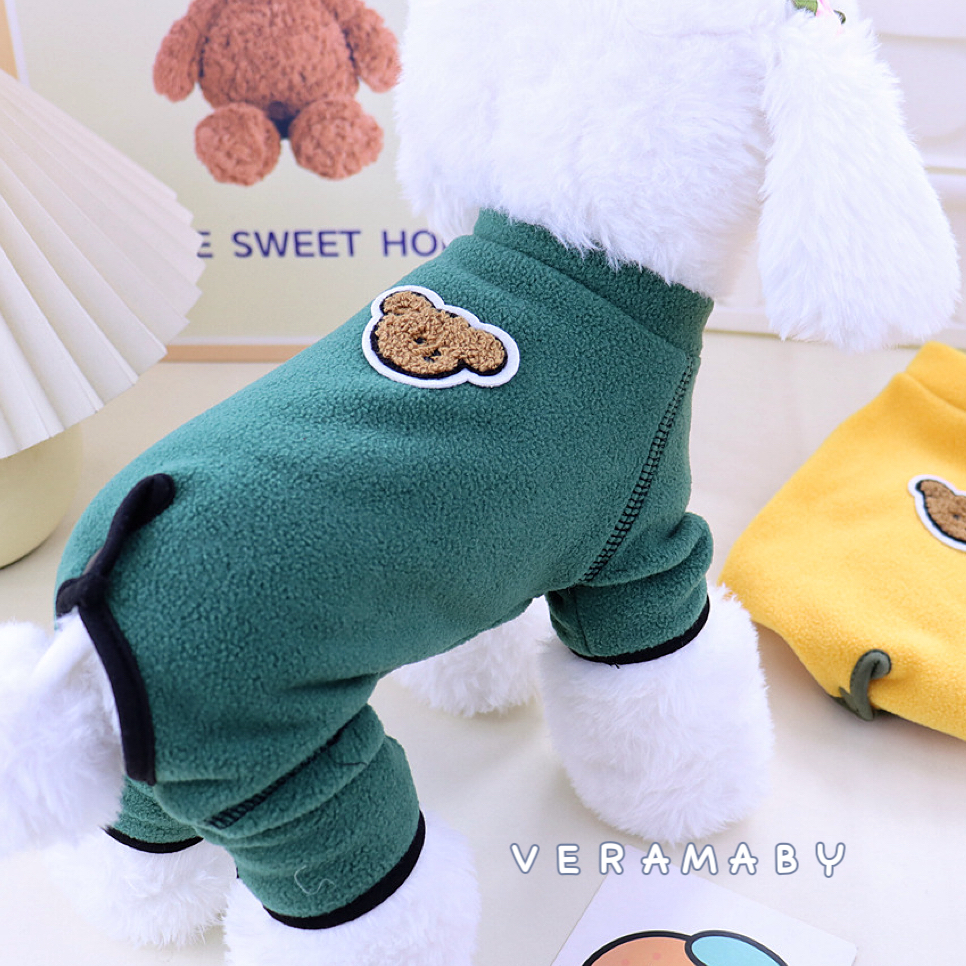 宠物泰迪博美雪纳瑞比熊小狗狗衣服四脚家居小型幼犬春秋冬装新款