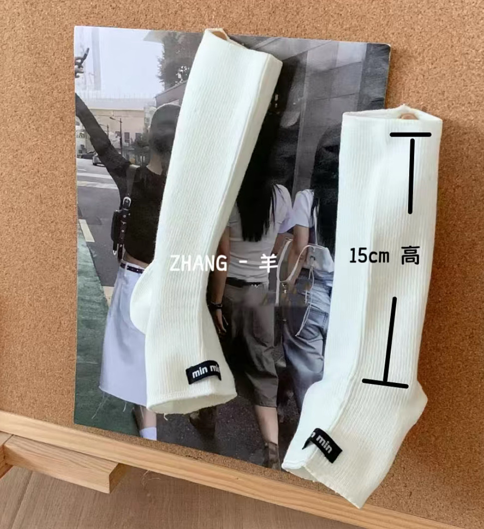 欧货潮款袜子袜套袜套弹力抽条棉踩脚袜子