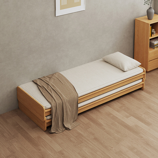 原木风网红款2025新款小户型1.5米单人沙发床1.2两用临时留宿书房
