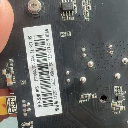 议价英伟达gtx1050ti+2g显存 成色如图可维修