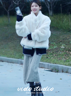 恋人赵露思阮妤同款羊毛针织半身裙女秋冬麻花中长款直筒包臀裙子