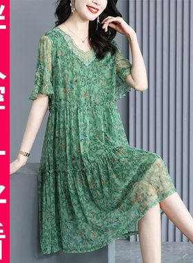 200斤大码遮肚连衣裙女