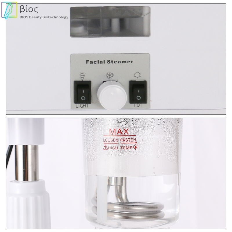 双管冷热喷雾机 冷热双喷补水仪 蒸脸器冷热喷雾仪美容仪器代加工