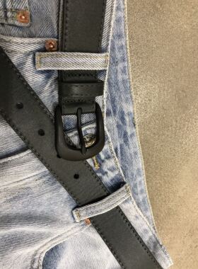 MK新款小牛皮皮带  时尚百搭 皮质特别柔软