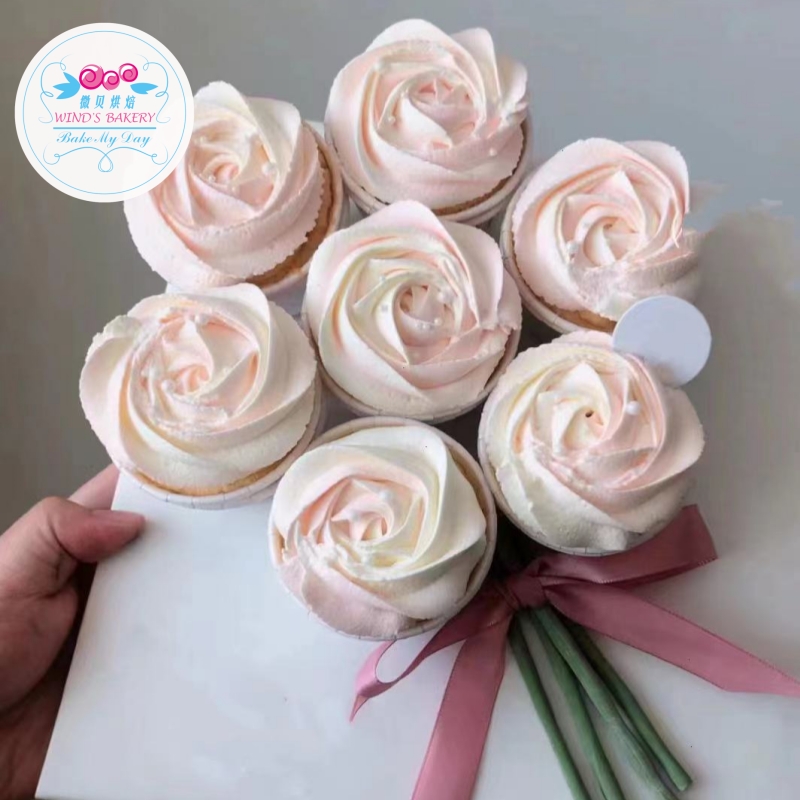 纸杯蛋糕女神节上海同城蛋糕