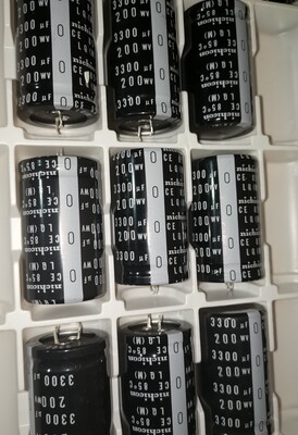 全新正品电解电容  200v3300uf   35*70 250V3300uf