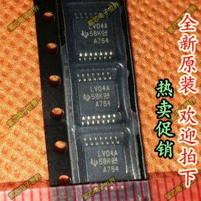 SN74LV04APWR TSSOP-14 贴片LV04A超薄密脚 原装 可直拍