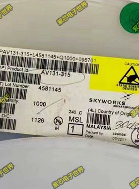 AV131-315 全新进口原装现货库存，价格优势