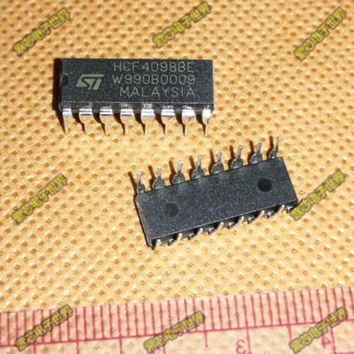 全新 CD4098BE HCF4098BE HEF4098 DIP-16 多频振荡器