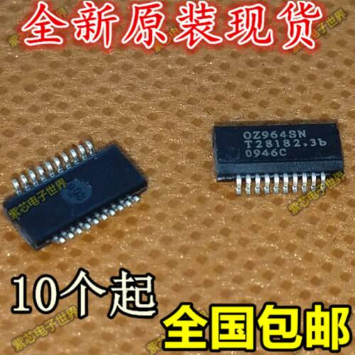 OZ964SN OZ964 芯片 液晶高压板贴片IC SSOP-20 全新进口原装