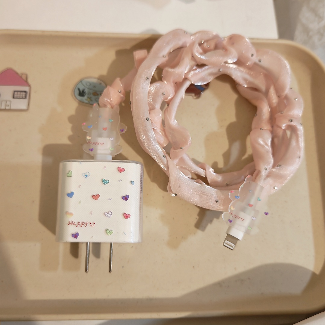 数据线保护套20w适用苹果15手机快充iphone16promax13壳充电器14