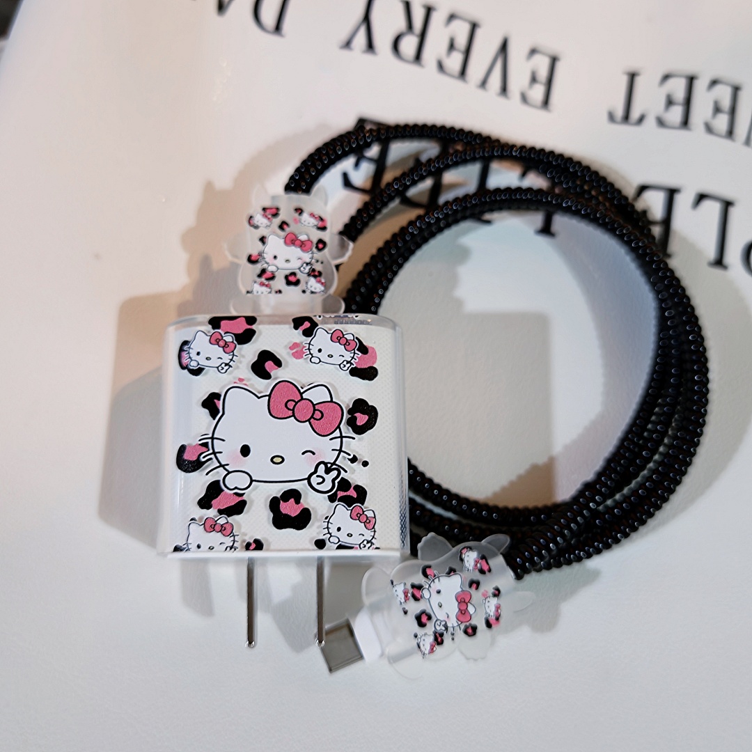 数据线保护套20w适用苹果15手机快充iphone16promax13壳充电器14