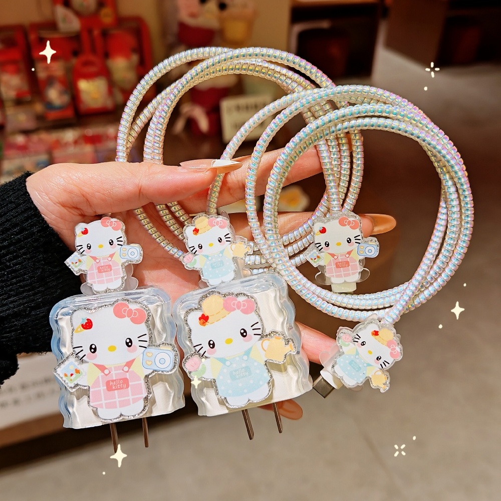 数据线保护套40w/20w适用苹果15手机快充iphone16promax13壳17/14