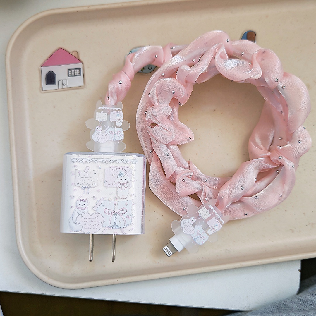 数据线保护套20w适用苹果15手机快充iphone16promax13壳充电器14