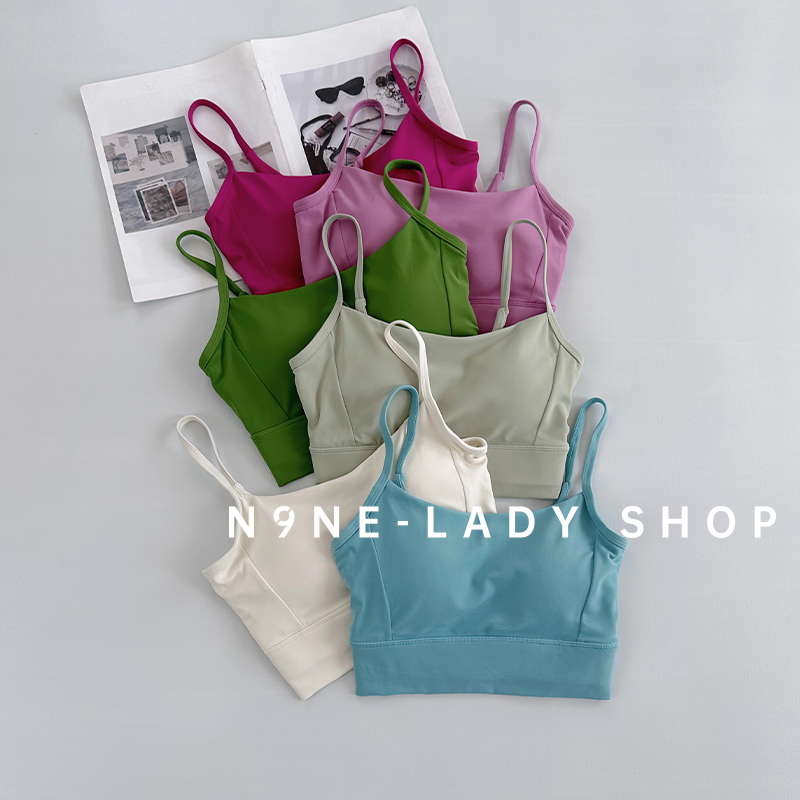 专业运动文胸女外穿性感吊带内搭一体式美背防震跑步健身瑜伽内衣