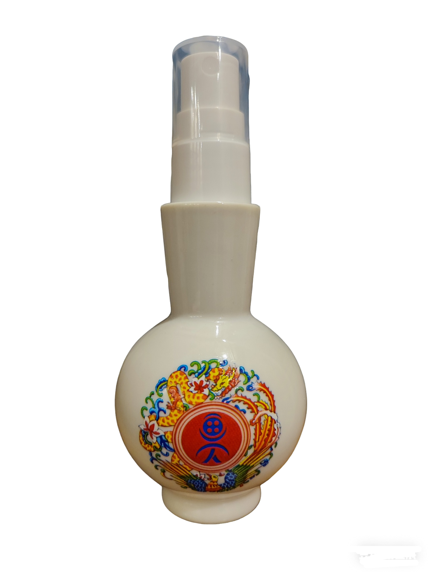 画圆喷雾瓶瓷瓶景德镇瓷瓶分装瓶40mL随身带