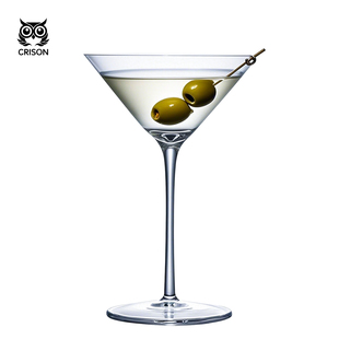 CRISON水晶玻璃马天尼鸡尾酒杯马提尼高脚专业酒吧调酒杯 MT1501