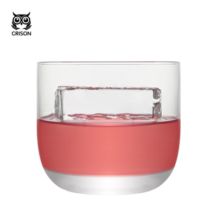 DWF01 冰球厚底高端古典杯闻香 CRISON柯瑞森无铅水晶威士忌杯子