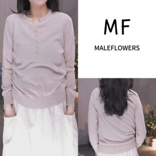 外搭打底衫 东倪MF 早春新款 套头针织衫 86A26314 宽松显瘦百搭短款