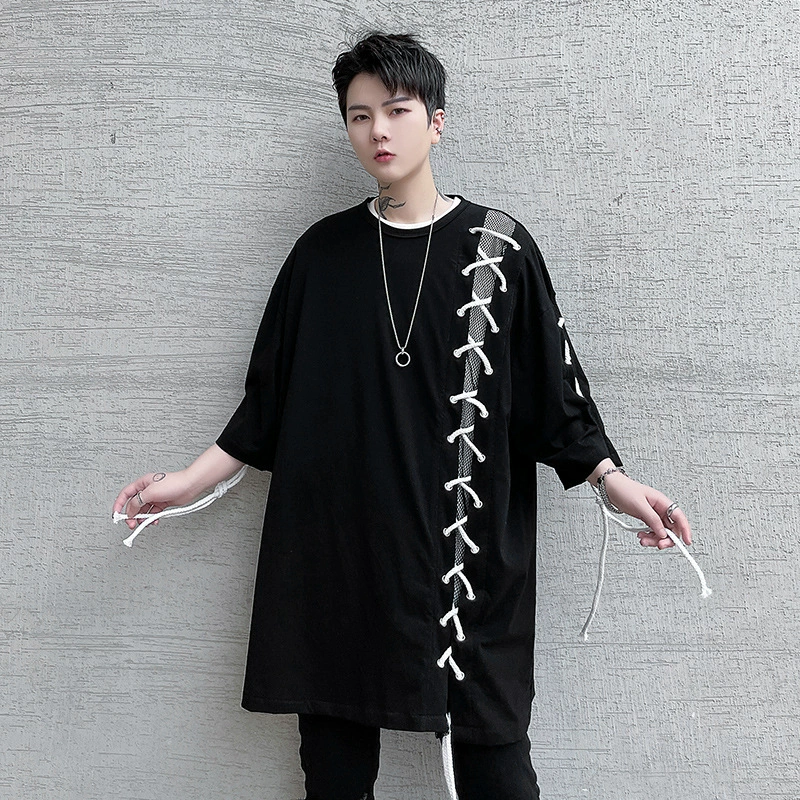 山本风暗黑系夏季ins韩版T恤