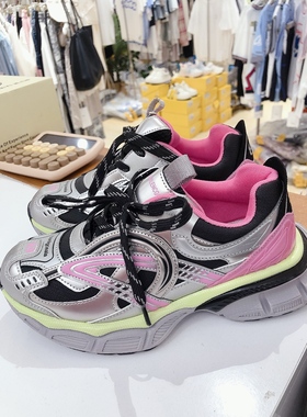 实体店2025秋季新款女童双网运动鞋儿童休闲超轻运动鞋90397-7