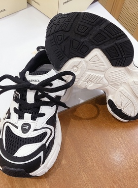 实体店 2025秋季新款男童女童双网运动鞋儿童休闲超轻运动鞋90535