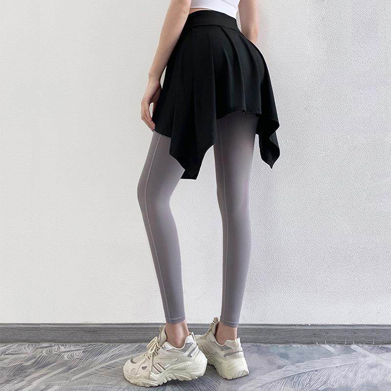 新款一片式屁帘防尴尬短裙女瑜伽跑步健身运动训练外穿遮臀裙绑带,女装/女士精品,半身裙,淘宝优惠券,粉丝福利购,淘宝优惠卷