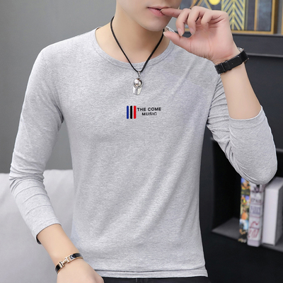 长袖潮青年印花上衣春秋季流行