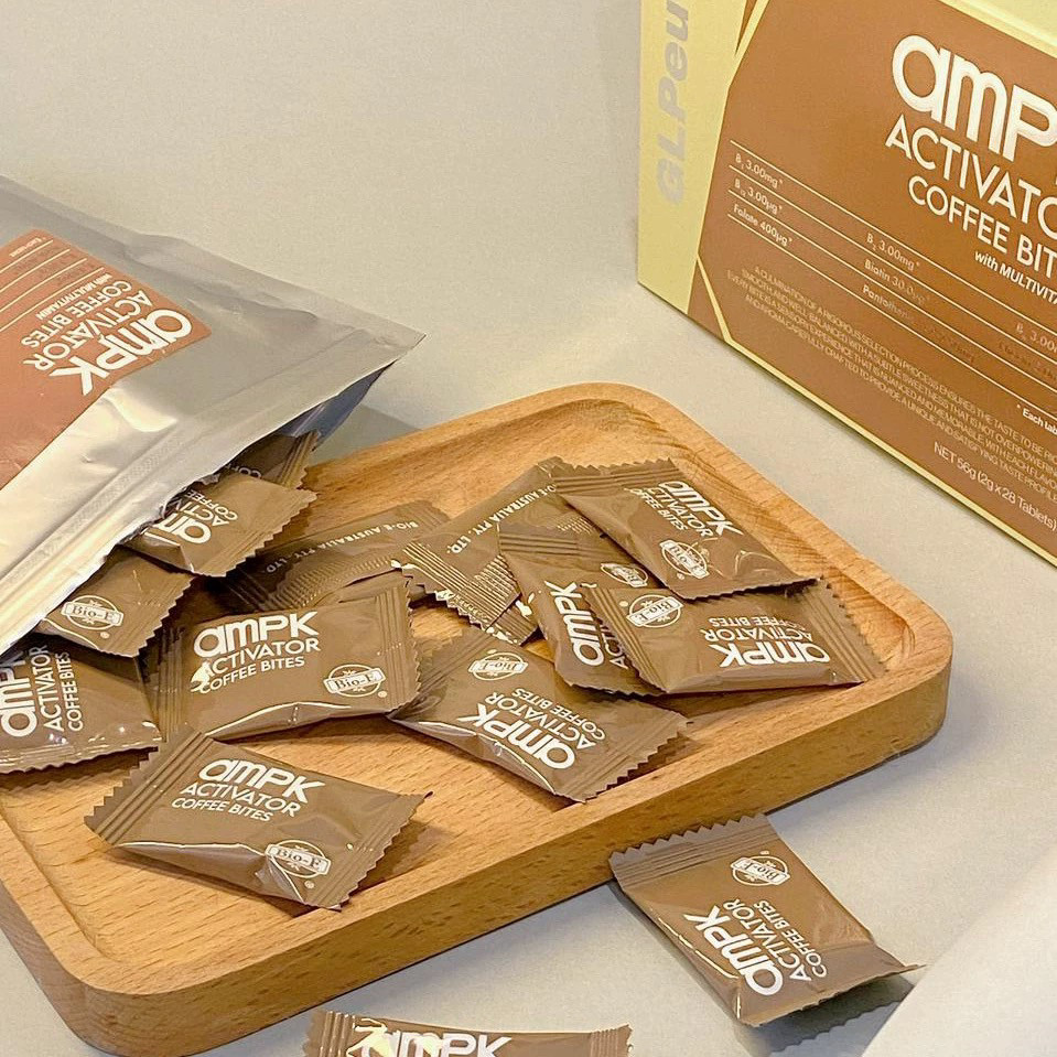 升级版Bioe代谢咖啡咀嚼片2.0版咖啡片男女28粒/盒正品