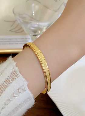 开口新款立体首饰磨砂金高级感